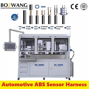 [Hot Item] Automotive ABS Sensor Harness, Sheathed Twin Conductor Stripping, Terminal Crimping and Insertion Lines