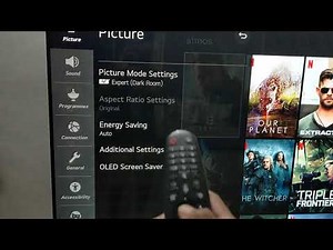 LG OLED TV ENABLE Dolby ATMOS SETTINGS