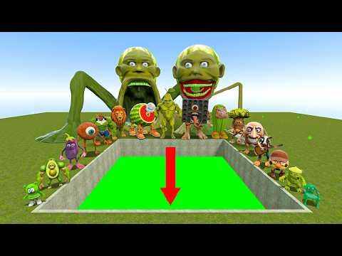 Spartan Kicking Italian Memes in The Toxic Pit | Garry's Mod