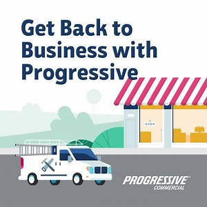 4.8M views · 518 reactions | Get back to business quickly with customized business insurance. | Progressive Small Business Insurance | Facebook