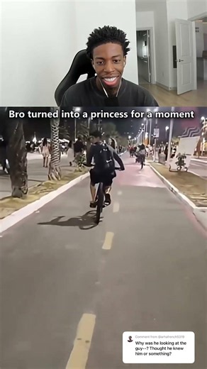 He turned into a princess