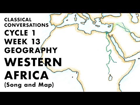 CC Cycle 1 Week 13 Geography: Western Africa (Song and Map)