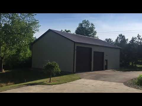 Amish Built Pole Barn in 9.5 hours