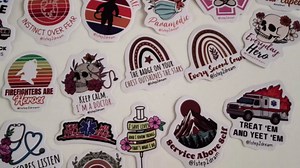 First Responder Stickers – Premium Decals for Ambulance Crew & Emergency Personnel | Waterproof Support Gifts