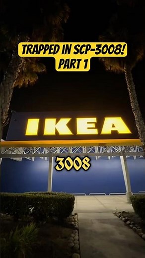 Trapped in the Infinite IKEA: Part 1. (Jumpscare Warning) #scp3008 #ikea #backrooms #scary #horror