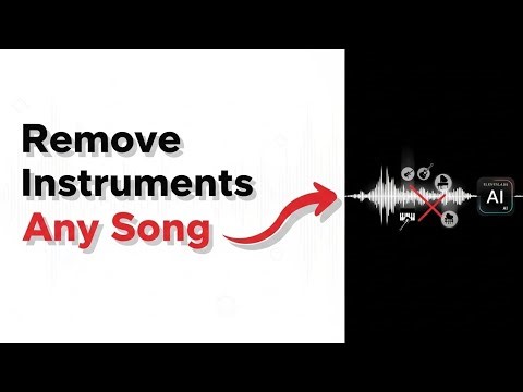 How to REMOVE Musical Instruments from ANY Songs with ElevenLabs AI