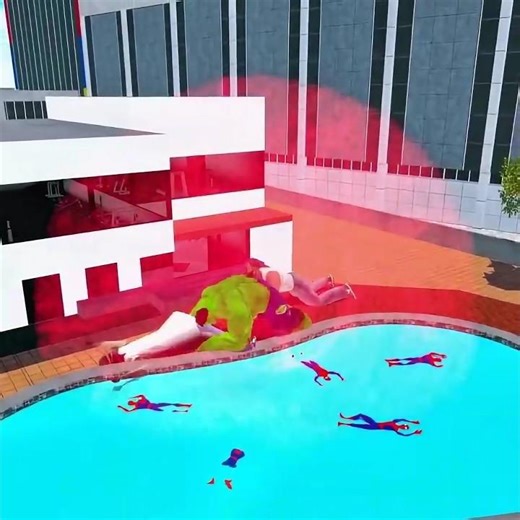 😱 SCARY GRANNY KILLS SPIDERMAN CLONES! Hulk Takes Revenge 💥 | Hulk vs Granny – #ibd3d #shorts #hulk