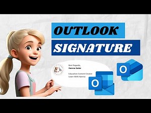 How to Add signature in Outlook, Outlook email signature Setup