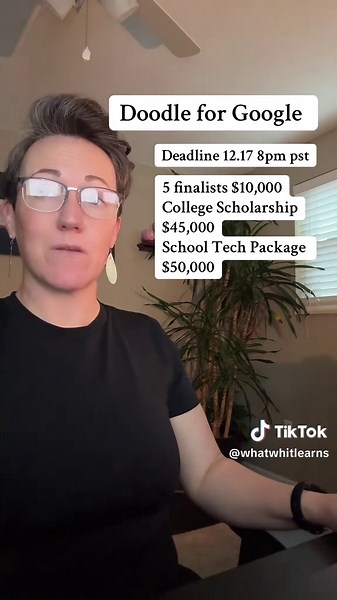 Doodle for Google #google #doodleforgoogle #scholarship @Google | doodle