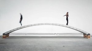 19 reactions | EPFL researchers have built a footbridge prototype...