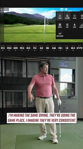 Tough to hit them any better than that! #golf