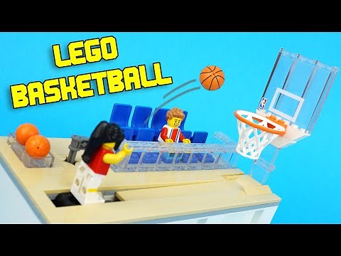 Working Lego Basketball Game