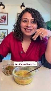 My lunch has just 3 grams of protein ... That's it ! I Amita Gadre