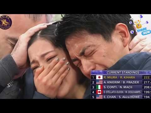 Best Cute Moments 💖 Riku Miura & Ryuichi Kihara | Fan Favorite Pair Skating Highlights #rikuryu