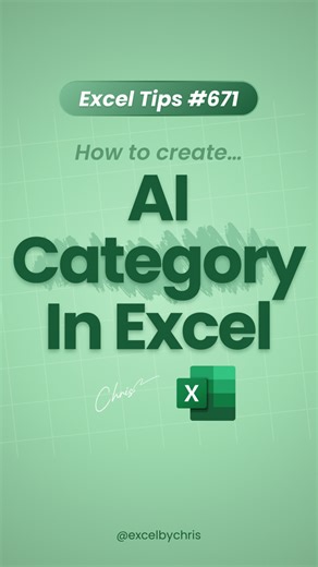 How to use the New AI Copilot Function! #AI #Excel #Copilot #accounting #spreadsheets #exceltips #workhacks | Excelbychris