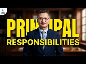 Roles & Responsibilities of School Principal video #principal