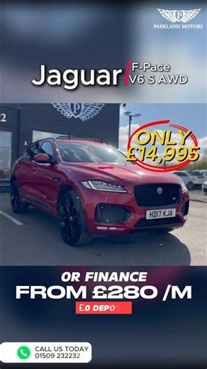 RATE THIS JAGUAR F-PACE V6 S 1-10!
