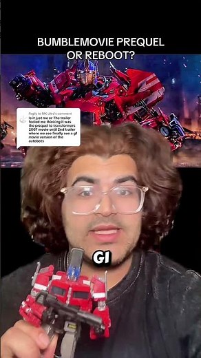 WAS THE BUMBLEBEE MOVIE A PREQUEL OR REBOOT? #transformers #fyp #trending #shorts