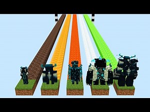 which warden mob is faster?