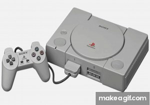 PlayStation Console and Controller Evolution on Make a GIF