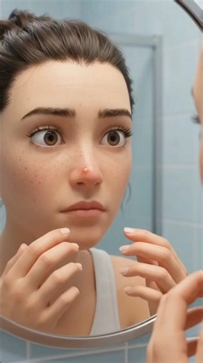 Why Popping This Pimple Can KILL You! 🛑💥 #shorts #educational #since #trending #youtubegrowth #usa