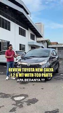 REVIEW TOYOTA NEW CALYA 1.2 G MANUAL 2025 WITH TCO PARTS || IS IT BETTER THAN SIGRA R DELUX ??
