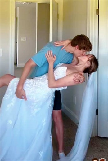 His Priceless Reaction to My Wedding Dress #emotionalmoment#weddingdressagain#husbandreaction#timelesslove#marriagegoals