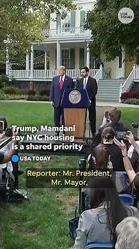 President Trump, Mayor Mamdani discuss housing during meeting