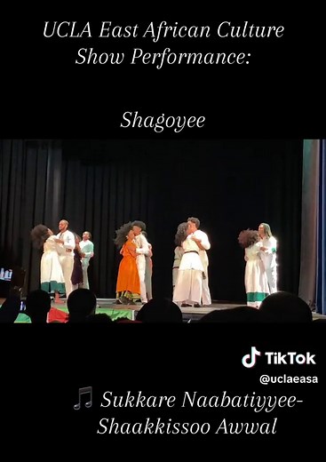 Shagoyee Hararghe Dance Performance at UCLA East African Culture Show