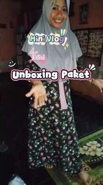 unboxing paket lg #minivlog #vlogkeseharian #adayinmylife #vlog #dailyvlog #perkampungan
