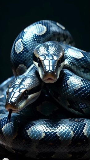 World’s Most Unique Snake?😳wildlife facts#AxanthicPythonShorts#YouTubeShorts#RareSnake#TrendingShort