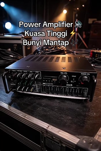 High Power 2000W HiFi Bluetooth Audio Amplifier