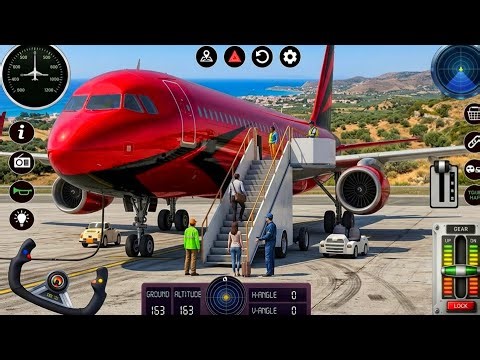 New Flight Airplane City Pilot Simulator - Airplane Simulator 3d Game - Plane Driving