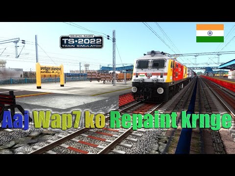 Aaj hum karnge Repaints || How to repaint Locos and Coaches in Railworks || #railworks