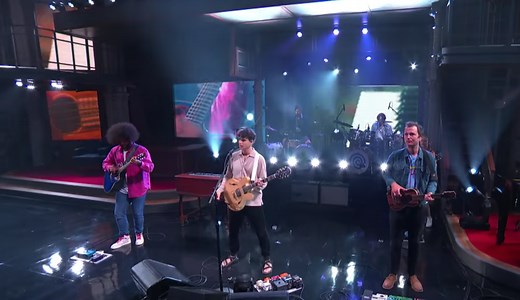 See Vampire Weekend's Upbeat Performance of 'Sympathy' on 'Colbert'