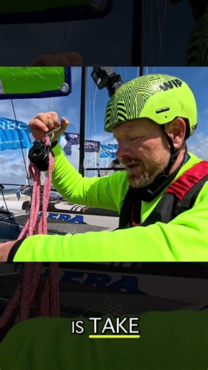 The 3-second trick for tangled ropes #sailing #boathack #catamaran #joyridertv