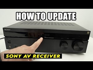How to Update Your Sony AV Receiver