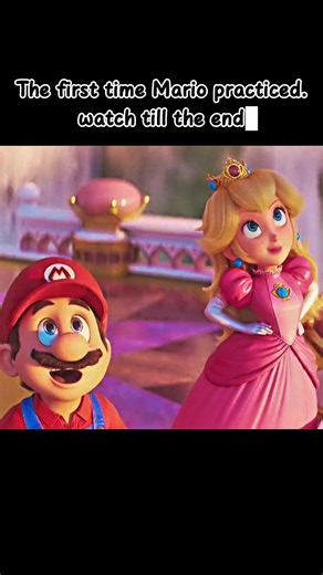 MARIO & Princess PEACH game challenge #trend #mario