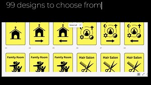 ENGLISH Dementia Friendly Wayfinding Signs 99 Designs for Home or Aged Care Instant Digital Download PDF Print at Home - Etsy