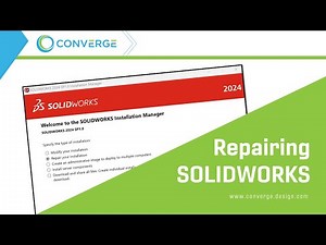 Repairing SOLIDWORKS CAD