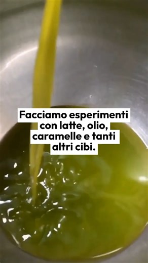 Facciamo esperimenti con latte, olio, caramelle e tanti altri cibi. Osserviamo perché i liquidi non si mescolano, le sostanze non si sciolgono e le schiume esplodono. Ti aspettiamo dal 2 al 5 giugno per un' esplosione di colori nell’iLab Alimentazione. Per partecipare, è necessario prenotare al momento dell’acquisto del biglietto online. Questa è solo una delle tante attività disponibili. Consulta il calendario per scoprirle tutte 👉 https://bit.ly/3aavL7r --- 𝗗𝘂𝗿𝗮𝗻𝘁𝗲 𝗶𝗹 𝗽𝗼𝗻𝘁𝗲 𝘀𝗶