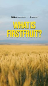 32K views · 1.8K reactions | Firstfruits means 'a promise to come.' That's why when we give our firstfruits, our focus isn't just on the blessing we will receive now, but also on enjoying the investment in our future. | Jesus Is Our Shield Worldwide Ministries | Facebook
