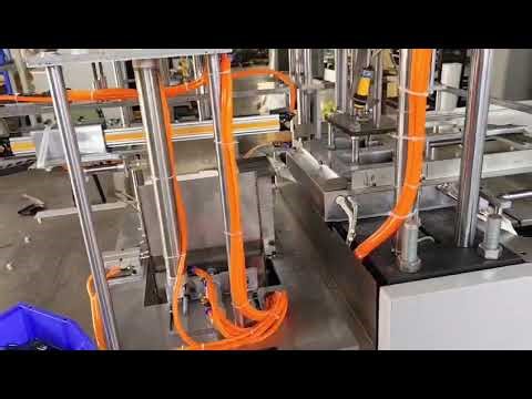 paper burger box making machine