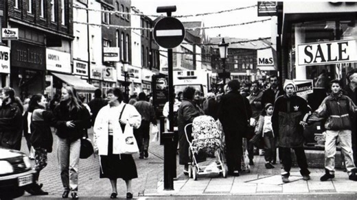 POV: You're hunting for bargains in the 1990s. Do you recognise anyone in these pictures from The Mail's archive? | The Mail