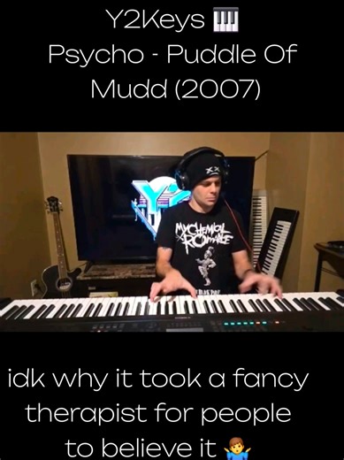 Emotional Piano Cover of Psycho by Puddle of Mudd
