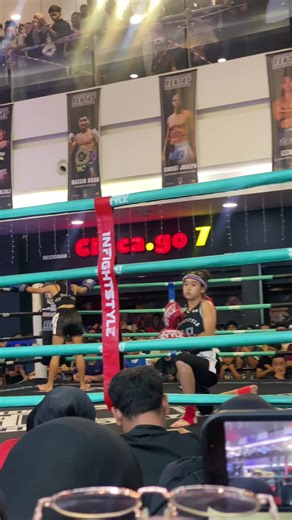 Mia Ghazali's Stunning Muay Thai Performance
