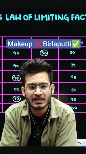 makeup ❌ Birlaputti ✅#neet#jee#vipinsir#aiims#aims#aiimsdelhi#doctor#physics#motivation #study#pw#yt