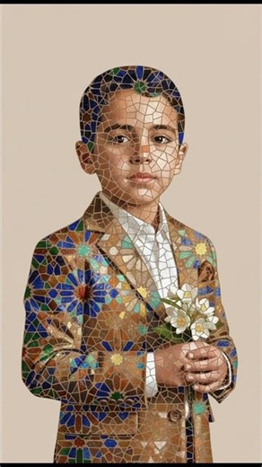 Moroccan Zellige Mosaic Character – Authentic Geometric Style