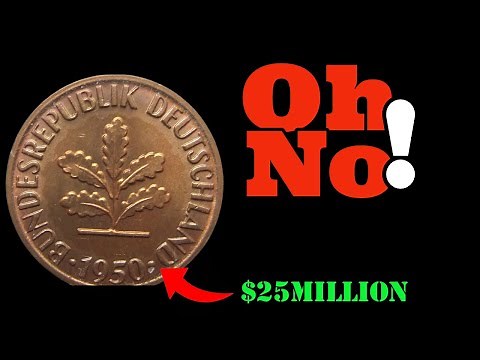 Top 1 Most Valuable 1950 German Pfennig Coin Worth Good Money