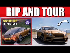 TREASURE HUNT RIP AND TOUR in Forza Horizon 5 - Chest Location (Spring Season)